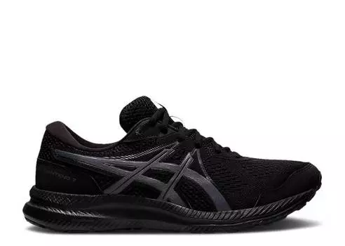 Кроссовки ASICS GEL CONTEND 7 4E WIDE 'BLACK CARRIER GREY', черный