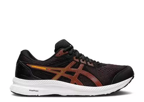 Кроссовки ASICS GEL CONTEND 8 4E WIDE 'BLACK CHERRY TOMATO', черный
