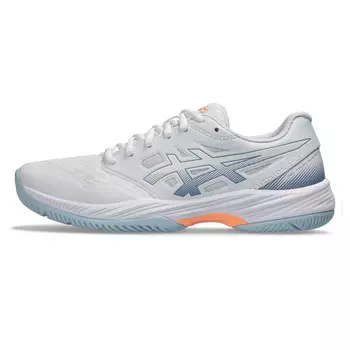 Кроссовки Asics Gel-Court Hunter 3 Training Shoes Women's Low-top Gray/Blue, белый/серо-голубой/оранжевый