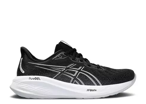 Кроссовки ASICS Gel Cumulus 26 4E Wide, цвет Black Concrete