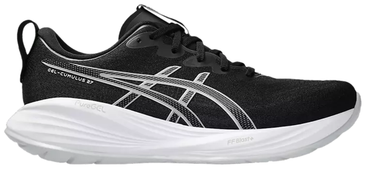 Кроссовки ASICS Gel Cumulus 27 Extra Wide 'Black Concrete', черный