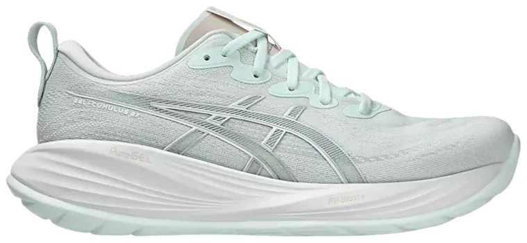 Кроссовки ASICS Gel Cumulus 27 'Pure Aqua White', зеленый