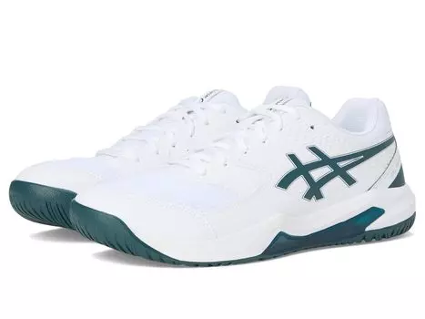 Кроссовки ASICS GEL-Dedicate 8 Tennis Shoe, цвет White/Saxon Green