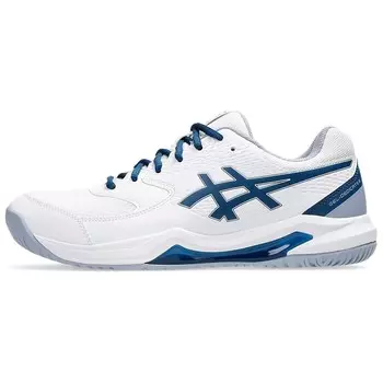 Кроссовки Asics Gel-Dedicate 8 Tennis Shoes Men Low-top White/blue, белый/голубой