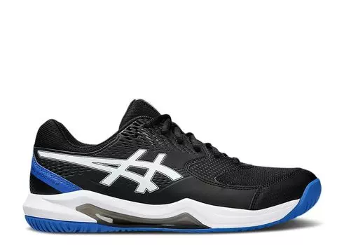 Кроссовки ASICS Gel Dedicate 8 Wide 'Black Tuna Blue', черный