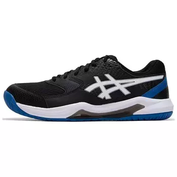 Кроссовки Asics Gel Dedicate 8 Wide 'Black Tuna Blue', черный/синий