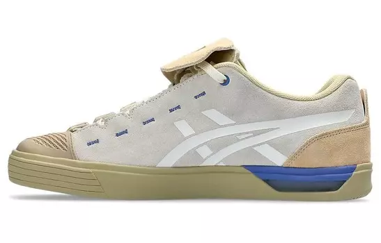 Кроссовки Asics Gel-Flexkee Skateboarding Shoes Unisex Low-top Ashen Slate/Diffused Blue/Football Gray/Metallic Gold, синий