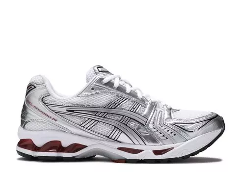 Кроссовки ASICS Gel Kayano 14 'Pure Silver Red', белый