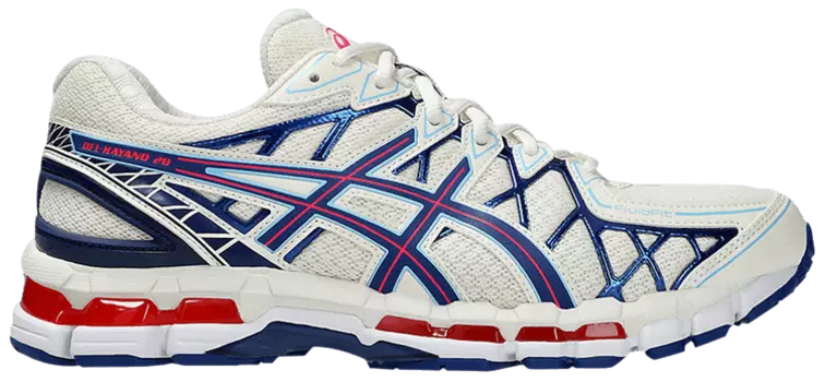 Кроссовки ASICS Gel Kayano 20 'Cream Deep Marine', кремовый