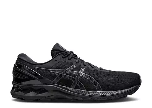 Кроссовки ASICS Gel Kayano 27 4E Wide 'Triple Black', черный