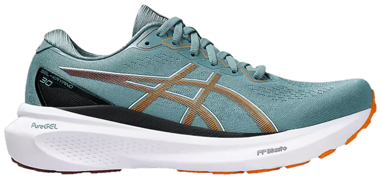 Кроссовки ASICS Gel Kayano 30 'Foggy Teal Bright Orange', бирюзовый