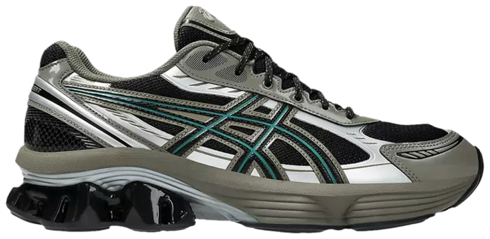Кроссовки ASICS Gel Kinetic Fluent 'Black Dark Taupe', серый