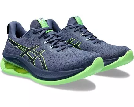 Кроссовки ASICS GEL-Kinsei Max, цвет Thunder Blue/Electric Lime