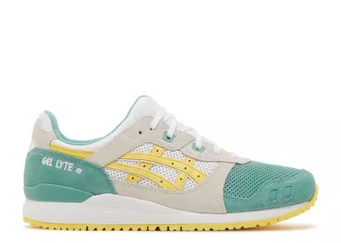 Кроссовки ASICS Gel Lyte 3 Og 'Colored Toe Pack - Sage', зеленый
