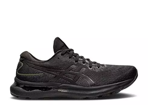 Кроссовки ASICS Gel Nimbus 24 2E Wide 'Triple Black', черный