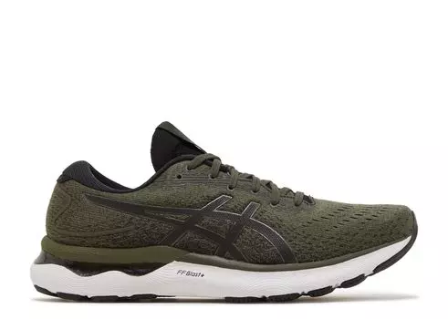 Кроссовки ASICS Gel Nimbus 24 'Olive Canvas', зеленый
