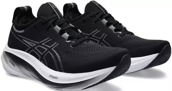 Кроссовки Asics "GEL-NIMBUS 26", черно-белый