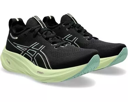 Кроссовки ASICS GEL-Nimbus 26, цвет Black/Cool Matcha