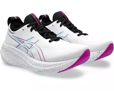 Кроссовки ASICS GEL-Nimbus 26, цвет White/Soothing Sea