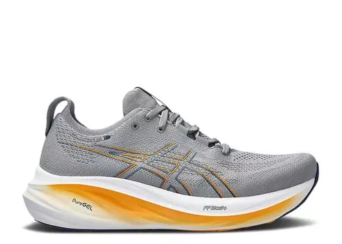Кроссовки ASICS Gel Nimbus 26 'Sheet Rock Orange', серый