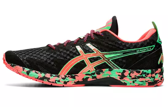 Кроссовки Asics Gel-Noosa Tri 12 Camo, черный/коралловый