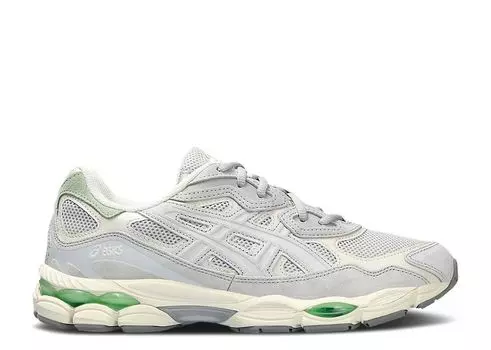 Кроссовки ASICS Gel Nyc 'Cloud Grey Green', серый