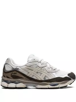 Кроссовки ASICS GEL-NYC "Cream/Cream", серый