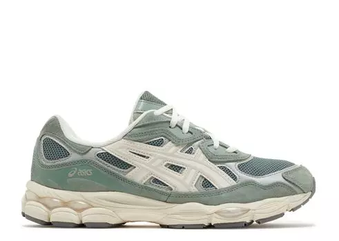 Кроссовки ASICS Gel Nyc 'Ivy Smoke Grey', зеленый