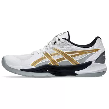 Кроссовки Asics GEL-POWERBREAK Training Shoes Men Low-top White/gold, белый/золотой