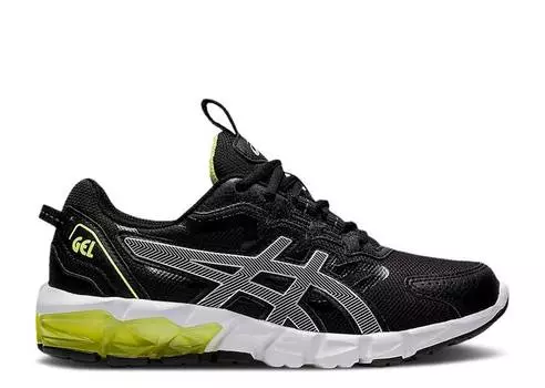 Кроссовки ASICS GEL QUANTUM 9 3 GS 'BLACK YELLOW', черный