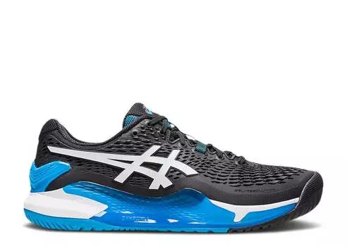 Кроссовки ASICS GEL RESOLUTION 9 'BLACK BLUE', черный