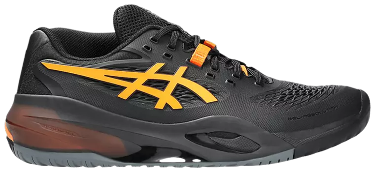 Кроссовки ASICS Gel Resolution X 'Black Shocking Orange', черный