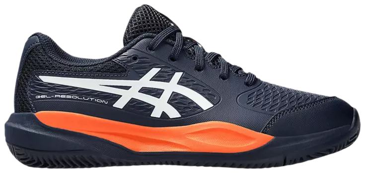 Кроссовки ASICS Gel Resolution X Clay GS 'Midnight White', синий