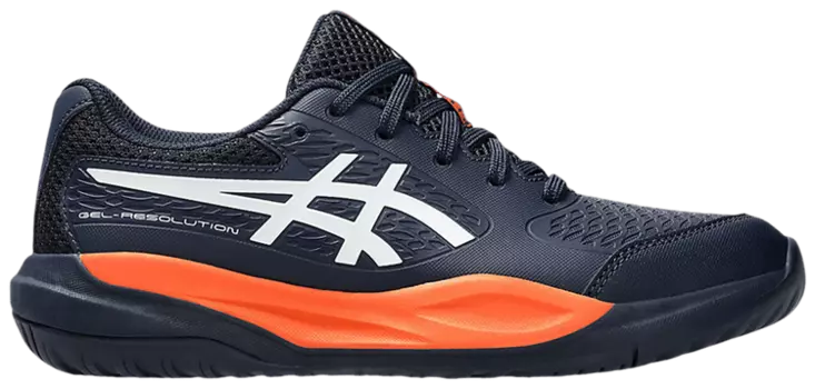 Кроссовки ASICS Gel Resolution X GS 'Midnight White', синий