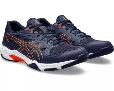Кроссовки ASICS GEL-Rocket Volleyball Shoe, цвет Peacoat/Shocking Orange