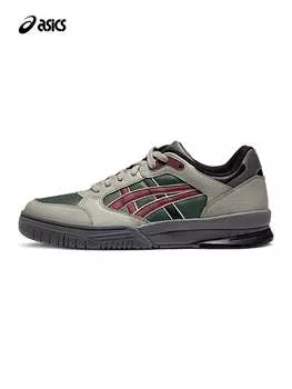Кроссовки Asics Gel-Spotlyte Low в стиле ретро, зеленый / серый / красный