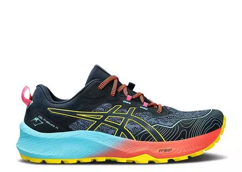 Кроссовки ASICS Gel Trabuco 11 'French Blue Vibrant Yellow', синий
