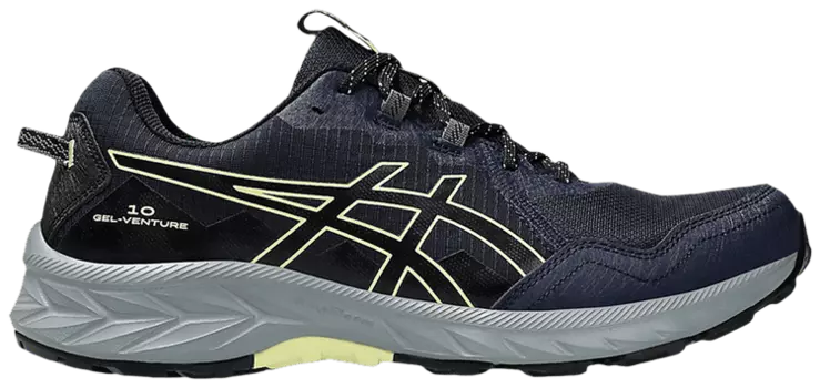 Кроссовки ASICS Gel Venture 10 Extra Wide 'Midnight Black', синий