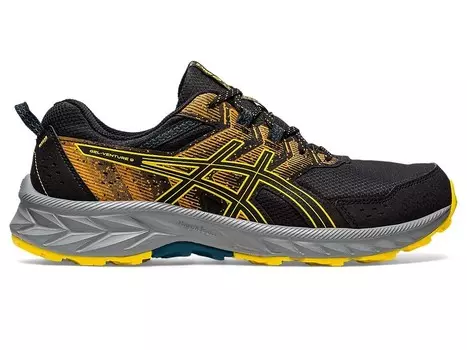 Кроссовки Asics Gel Venture 9 'Black Golden Yellow', черный/оранжевый