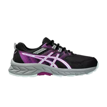 Кроссовки ASICS Gel Venture 9 GS Black Soothing Sea, черный