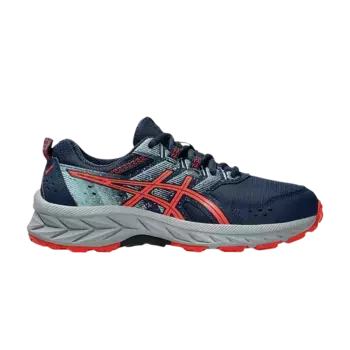 Кроссовки ASICS Gel Venture 9 GS Night Sky Red Snapper, синий