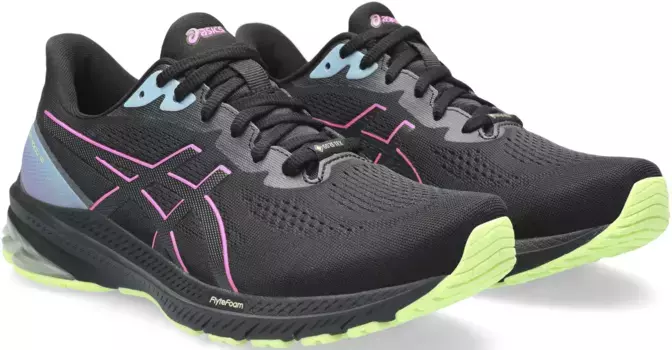 Кроссовки Asics GT-1000 12 Gore-Tex, водонепроницаемые, черный