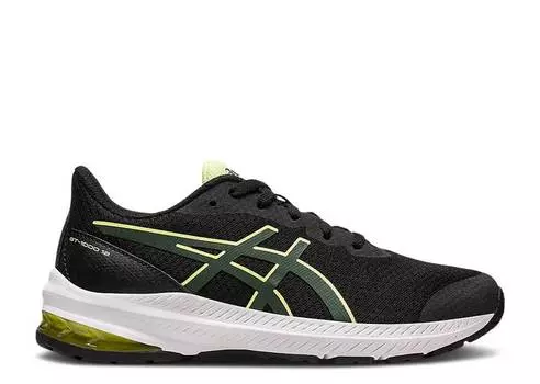 Кроссовки ASICS GT 1000 12 GS 'BLACK RAIN FOREST', черный