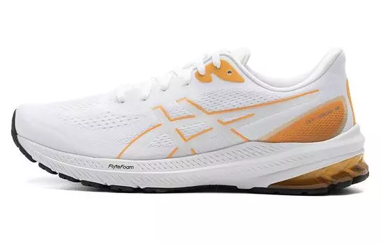 Кроссовки Asics GT-1000 12 Мужчины, White/Orange