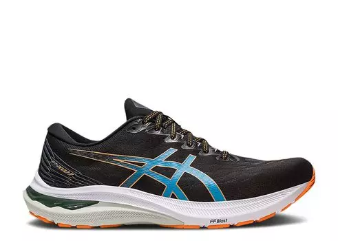 Кроссовки ASICS Gt 2000 11 2E Wide 'Black Sun Peach', черный