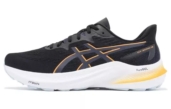 Кроссовки Asics GT-2000 12 Мужчины, Black/Blue/Yellow