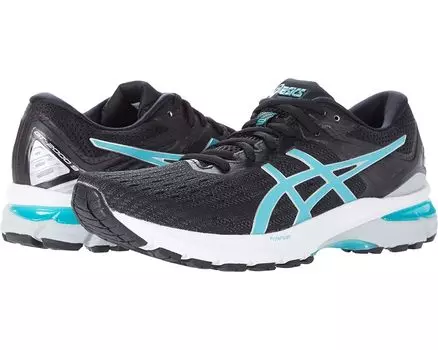 Кроссовки ASICS GT-2000 9, цвет Black/Techno Cyan