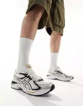 Кроссовки Asics GT-2160 кремово-белого и чистого серебра