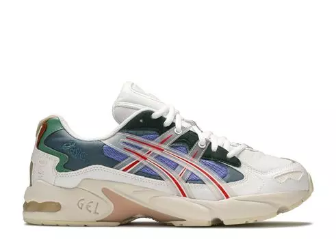 Кроссовки ASICS Hypebeast X Gel Kayano 5 'Meadow', белый