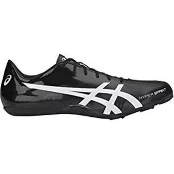 Кроссовки ASICS HYPERSPRINT 7 001 ЧЕРНЫЙ/БЕЛЫЙ, черный